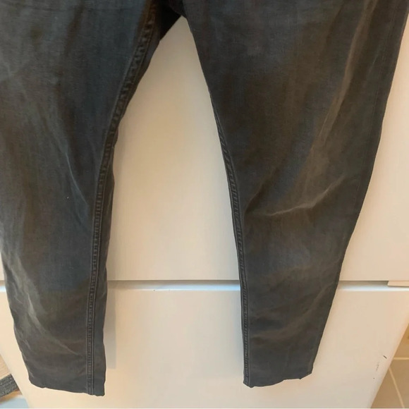 Maje Grey Skinny Jean Embroidered Back Pockets 38 - Picture 13 of 13